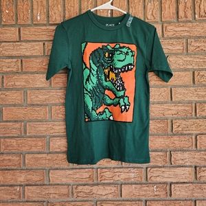 The Children's Place Boys Dino Graphic Tee Size L (10/12)
